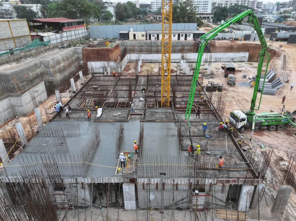THE1 Site Construction